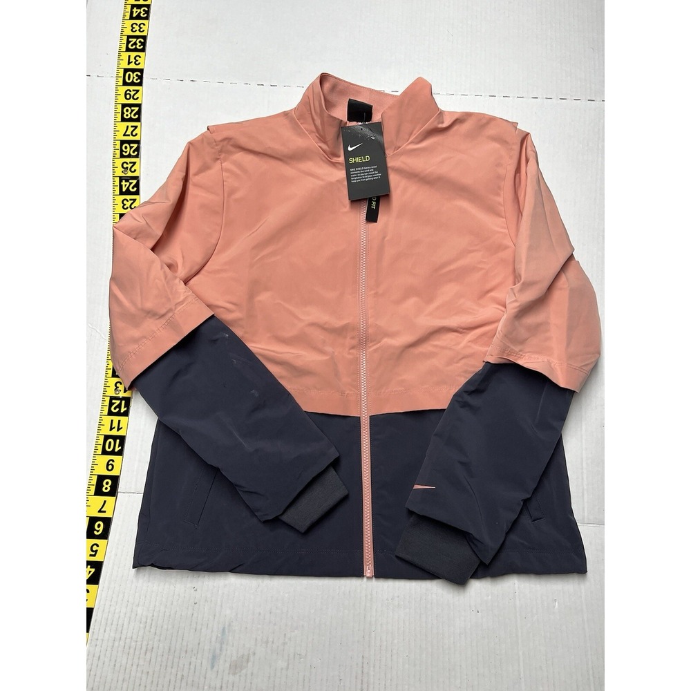 Nike Shield Golf Jacket Women's M Wind Water Resistance‎ Walking Exercise Casual